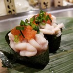 寿司 魚がし日本一 - 白子。
