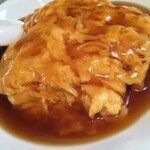 中国料理 翠園 - 綺麗な天津飯なんですけど、、