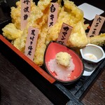 Sengyo tempura donabe meshi nihonshu hokkori - 