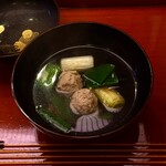味 ふくしま - 鶉団子・葱