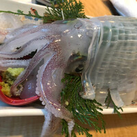 対馬のどぐろとイカ活き造り 博多 魚蔵 都ホテル店 - 