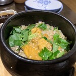 牡蠣・海鮮居酒屋 蔵よし - ウニの牡蠣飯