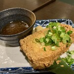 kakikaisenizakayakurayoshi - 出来立て厚揚げ