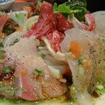 ビストロ椿 - 鮮魚のカルパッチョ　￥９８０