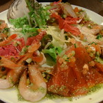 ビストロ椿 - 鮮魚のカルパッチョ　￥９８０