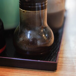 宝来家 - "辣油（なんばんこせうあぶら）"は作料（てうみれう）