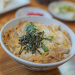 宝来家 - "半雞蛋蓋飯（たまごどんぶりめし、なかば）"、②