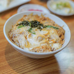 宝来家 - "半雞蛋蓋飯（たまごどんぶりめし、なかば）"、①