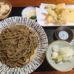 玄鹿 - そば膳(1600円)