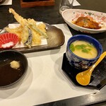 和食の美波 - 天婦羅 茶碗蒸し 焼魚