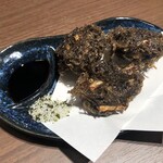 Okinawa Sakaba Ashibina - スヌイ（もずく）の天ぷら 3個 580円