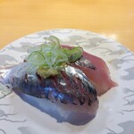 廻転寿司弁慶 - あじ