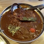 ダメヤ - ハシミールカレー(激辛)の豆追加