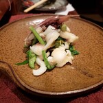 旬彩きっちんかつら - スミイカ下足のぬたあえ