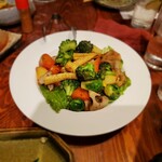 旬彩きっちんかつら - 彩り野菜の焼きサラダ