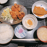 Kitakaigan - サバ味噌とザンギ 800円