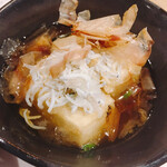 Sakana To Sake Hanatare - お通し 揚げ出し豆腐