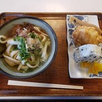 名物うどん横田 - うどん、チューリップ、筍、おにぎり