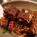 Mr. Wong - Sweet and sour crispy pork hock