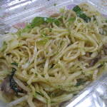 炭火焼 ゆうじ - ホルモン焼きそば