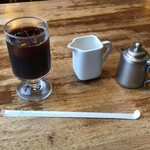 シルクロード - ランチタイムサービス　アイスコーヒー