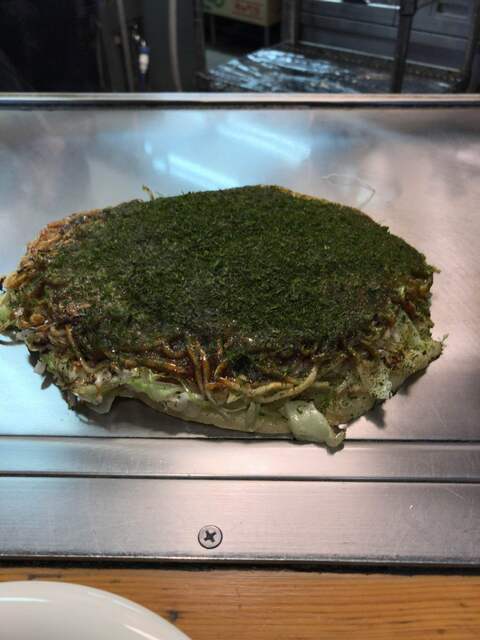 お好み焼き 八昌 - 出来上がり!