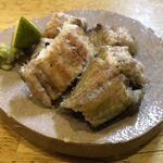 旬ものと日本酒 とみ笑 - 児島湾の青鰻