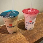 台湾甜商店 - 甜ミルクティー・いちごラッシー