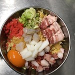 もんじゃ 大樹 - ミックス玉天