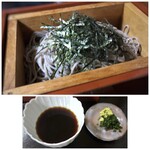 TAKEUCHI - ◆蕎麦の味わいは普通ですが、ボリュームがありつゆは少し甘め。 蕎麦つゆがタップリなのはいいですね。
