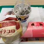 マクドナルド - グラコロ、マックフルーリーオレオクッキー、三角チョコパイあまおう