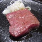 鳥茂 - 黒毛和牛のもも焼き