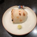 鮨みなと - フグの白子焼き