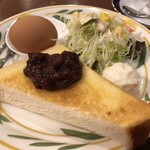すばる珈琲店 - 小倉トーストのモーニング