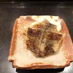 鮨みなと - メヒカリ　一夜干しの炙り