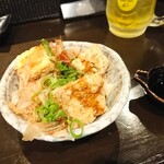 炭火焼鳥 鶏拓 - 厚揚げ