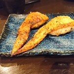 炭火焼鳥 鶏拓 - 手羽先、塩で
