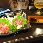 炭火焼鳥 鶏拓 - 造り二種盛り