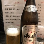 京都祇園 泉 麺家 - 瓶ビール600円