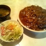 ピッチャーゴロ - カツカレー（本日のランチ/大盛り）（630円）