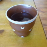 ムスビカフェ - 食後の日本茶