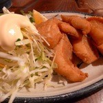 とくべえ駅前店 - イカの唐揚げ