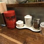 くるめラーメン ぼたもち - 卓上２