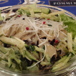 ビストロ茶葉蘭 - アミュゼの鮑のサラダ