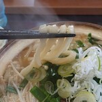 うどん房わらく - うどんアップ