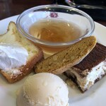 ルーチェ - デザート盛り合わせ