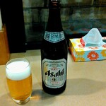 屋台村 - 瓶ビール（アサヒ）　500円　5枚