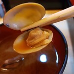 彦寿し - アサリ入ってます