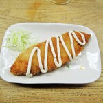 立呑処 川西 - 白身魚フライ