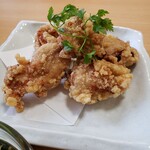 きまぐれ まるこ食堂 - 唐揚げ定食